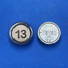 2986 Кнопка AMETAL INOX 13