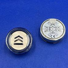 0635 Кнопка AMETAL INOX (стрелка)