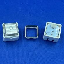 0381 Кнопка лифтовая BA161 SP00167, красная 2