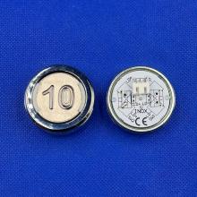 3049 Кнопка AMETAL INOX 10