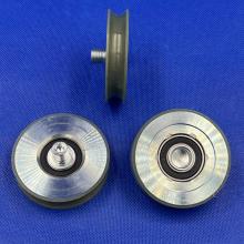 2537 Ролик Fermator PFR84 D=66mm, ось прямая 11,5мм, металл