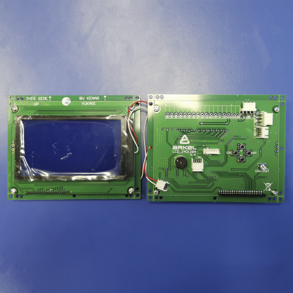 1524 Дисплей кабины ARKEL LCD240128A V15_ДЕ