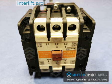 0876 Контактор MG5 AC-3 37A 110V