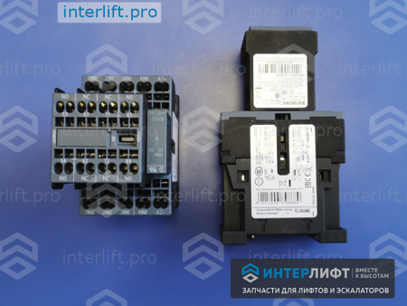 1622 Контактор вспомогательный 3RH2344-2BB40 4NO+4НЗ DC24V 2