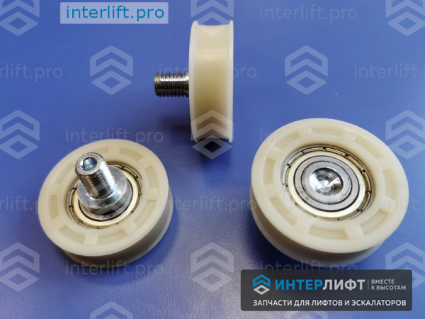 1575 Ролик эксцентриковый D54 М12 H17_13 паз прямой