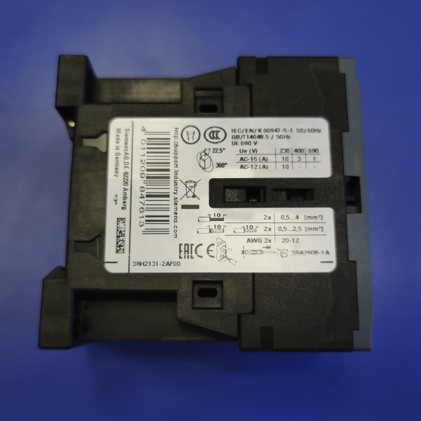 1035 Контактор вспомогательный (реле) 3RH2131-2AF00  3НO+1НЗ_ДЕ_2