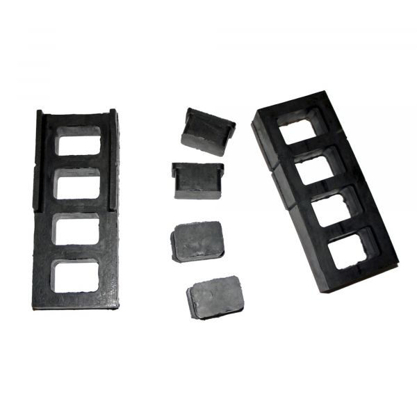 1080 Амортизатор лебедки OTIS, комплект (4 прокладки + 8 вставок)_ДЕ