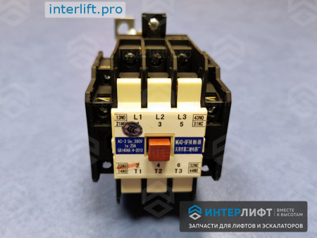 0877 Контактор MG4D-BF 25A AC-3 380V AC220V
